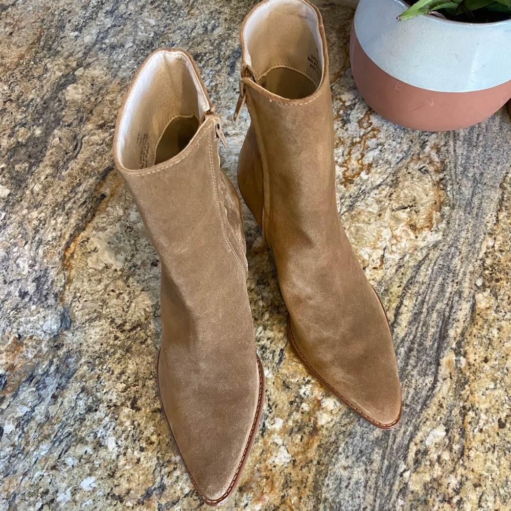 Matisse 7.5 Anthropologie Caty Western Pointed Toe Bootie